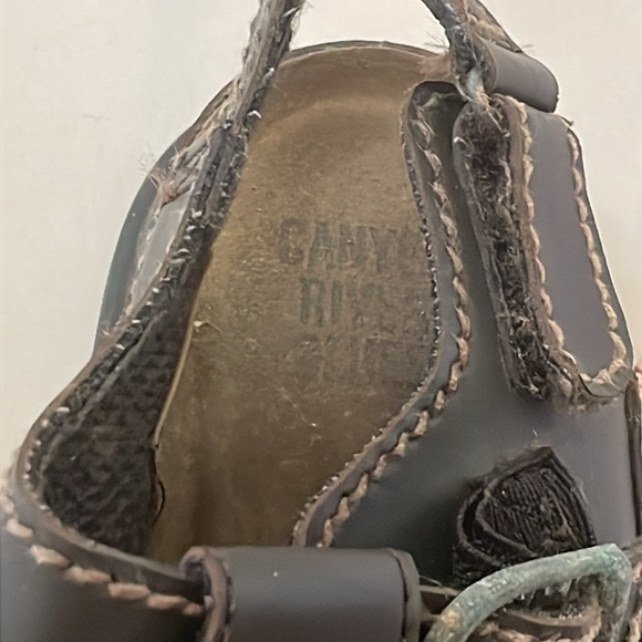 Vintage Child’s Canyon River Blues Y2K Style Platform Sandals. Size 3 - Picture 3 of 5